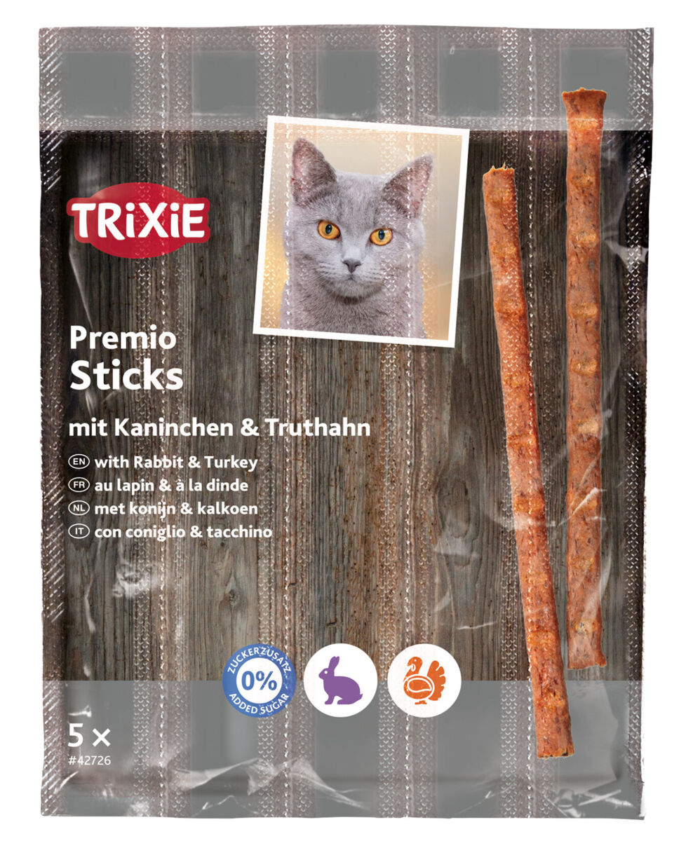 Premio Sticks mit Kaninchen & Truthahn