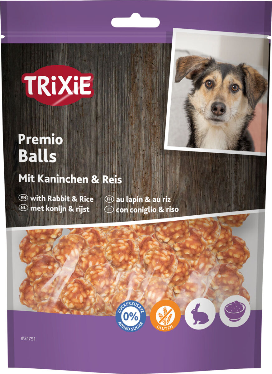 Balls mit Kaninchen & Reis