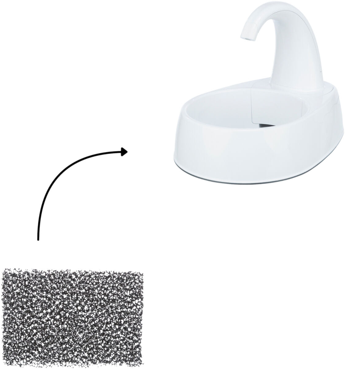 Ersatzfilter für Trinkbrunnen