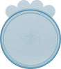 Runder, blauer Deckel mit Pfotenform an der Oberseite und dem Wort "TRIXIE" im Zentrum.