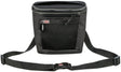 Schwarze Tasche mit Tragegurt und Netzfront, Reißverschluss und Label "Trixie" sichtbar, geeignet für Transport.