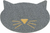 Vorleger für Katzentoiletten Katzenkopf